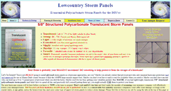 Desktop Screenshot of lowcountrystormpanels.com